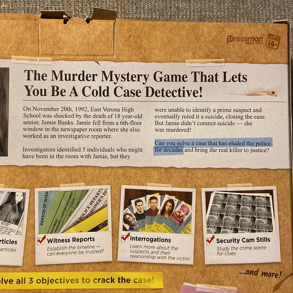 Unsolved Case Files Game - Picture 2 of 4